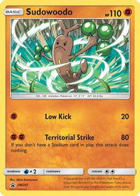Sudowoodo SM207  - Holofoil SM Promos - Promo