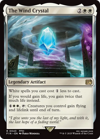 The Wind Crystal -  Foil (FIN-043) - FINAL FANTASY
