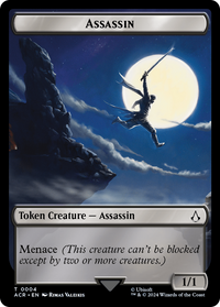 Assassin Token -  (ACR-004) - Assassin's Creed Tokens