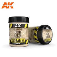 AK Interactive Terrains Light Earth - 250ml (Acrylic)