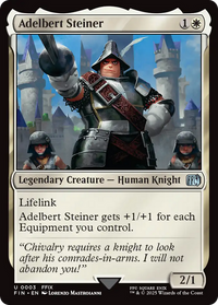 Adelbert Steiner -  (FIN-003) - FINAL FANTASY