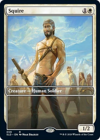 Squire - : (Full Art) Foil (SLD-059) - Secret Lair Drop