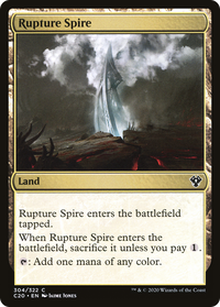 Rupture Spire [Commander 2020]