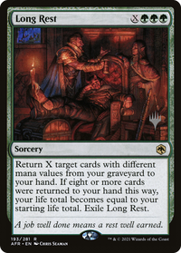 Long Rest (Promo Pack) [Dungeons & Dragons: Adventures in the Forgotten Realms Promos]