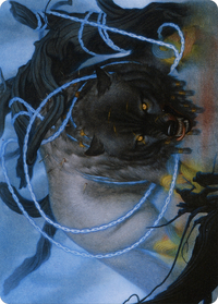 Bind the Monster Art Card -  (Borderless) (ASKHM-011) - Art Series: Kaldheim