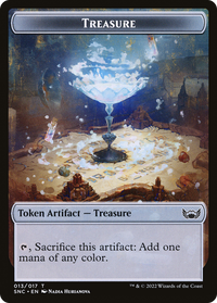 Treasure (SNC-013) - Streets of New Capenna Tokens Foil
