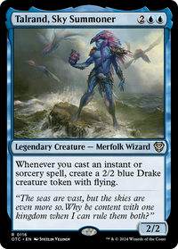 Talrand, Sky Summoner [Outlaws of Thunder Junction Commander]