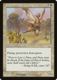 Voice of Duty [Urza's Destiny]