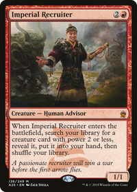 Imperial Recruiter [Masters 25]