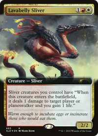 Lavabelly Sliver (Extended Art) [Secret Lair Drop Promos]
