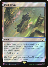 Port Town (Surge Foil) [Warhammer 40,000]