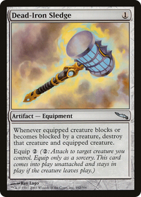 Dead-Iron Sledge [Mirrodin]