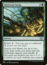 Vastwood Surge [Kamigawa: Neon Dynasty Commander]