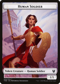 Human Soldier Token [Theros Beyond Death Tokens]