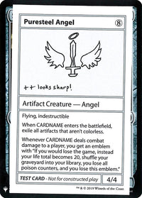 Puresteel Angel [Mystery Booster Playtest Cards]