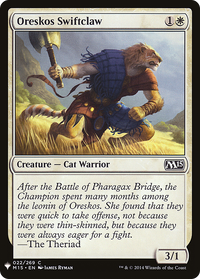 Oreskos Swiftclaw [Mystery Booster]