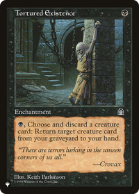 Tortured Existence [The List]