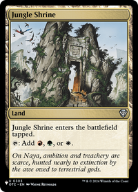 Jungle Shrine (OTC) (LIST-303) - The List Reprints