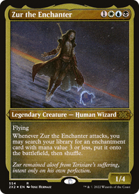 Zur the Enchanter (Foil Etched) -  Foil (2X2-554) - Double Masters 2022