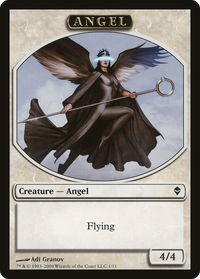 Angel Token [Zendikar Tokens]