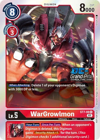 WarGrowlmon [ST7-08] (DC-1 2022 Stamped) [Starter Deck: Gallantmon Promos]