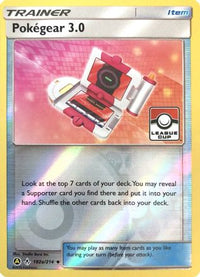 Pokegear 3.0 (League Cup) 182a/214  - Reverse Holofoil League & Championship Cards - Promo