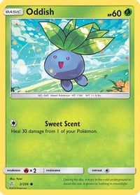 Oddish 002  SM  Cosmic Eclipse - Common