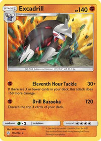Excadrill  - Holofoil SM  Cosmic Eclipse - Holo Rare