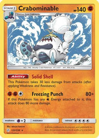 Crabominable  SM  Cosmic Eclipse - Rare