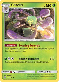Cradily  SM  Cosmic Eclipse - Rare
