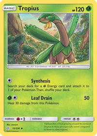Tropius 012  SM  Cosmic Eclipse - Uncommon