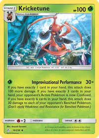 Kricketune/236  SM  Cosmic Eclipse - Uncommon