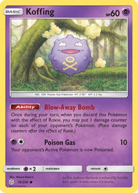 Koffing 076  SM  Cosmic Eclipse - Common