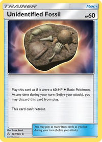 Unidentified Fossil/236  SM  Cosmic Eclipse - Uncommon