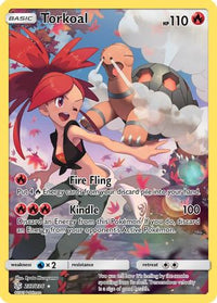 Torkoal (Secret) 237  - Holofoil SM  Cosmic Eclipse - Secret Rare