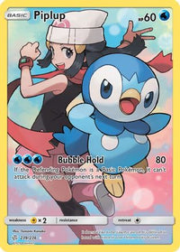 Piplup (Secret) 239  - Holofoil SM  Cosmic Eclipse - Secret Rare