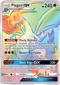 Flygon GX (Secret)  - Holofoil SM  Cosmic Eclipse - Secret Rare