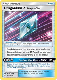 Dragonium Z: Dragon Claw 190  SM  Cosmic Eclipse - Uncommon