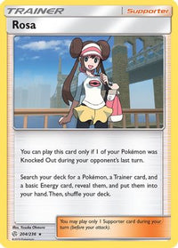 Rosa 204  - Holofoil SM  Cosmic Eclipse - Holo Rare