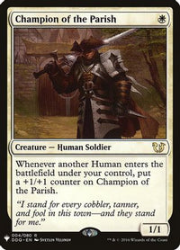 Champion of the Parish -  (LIST-004) - The List Reprints
