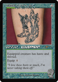 Lightning Greaves (SLD-1662) - Secret Lair Drop Foil