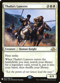 Thalia's Lancers -  (LIST-047/205) - The List Reprints