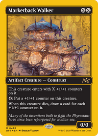 Marketback Walker -  Foil (DFT-498) - Aetherdrift