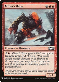 Miner's Bane -  (LIST-157) - The List Reprints