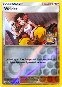 Welder - 189a/214 (Regional Championships)/214  - Reverse Holofoil League & Championship Cards - Promo