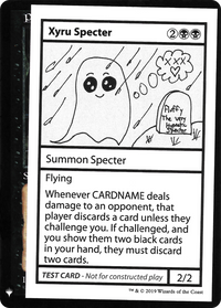 Xyru Specter [Mystery Booster Playtest Cards]