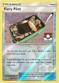 Fiery Flint (Pokemon League) 60a/70  - Reverse Holofoil League & Championship Cards - Promo