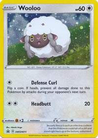 Wooloo SWSH011  - Holofoil SWSH Sword & Shield Promo Cards - Promo