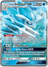 Alolan Sandslash GX - SM236  - Holofoil SM Promos - Promo