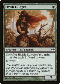 Elvish Eulogist [Duels of the Planeswalkers]